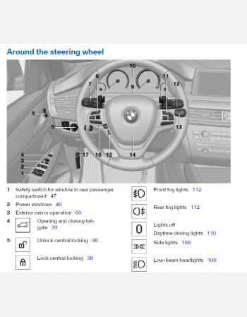 bmw x6 2016 owners manual